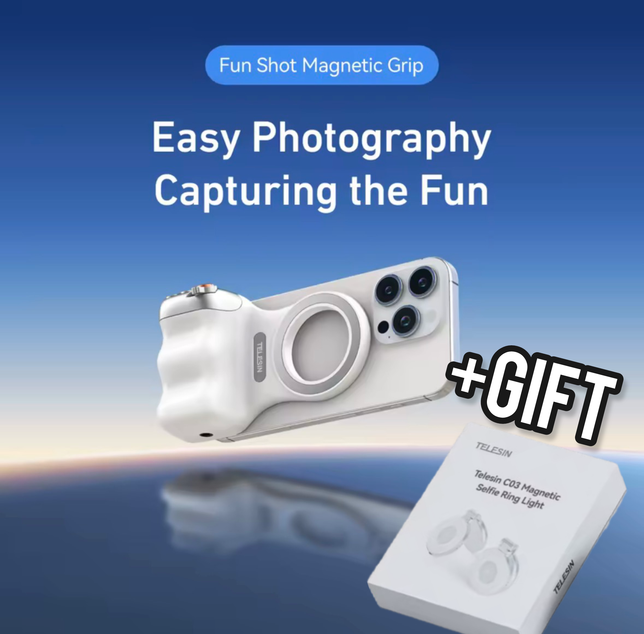 FunShot Wireless Magnetic Grip